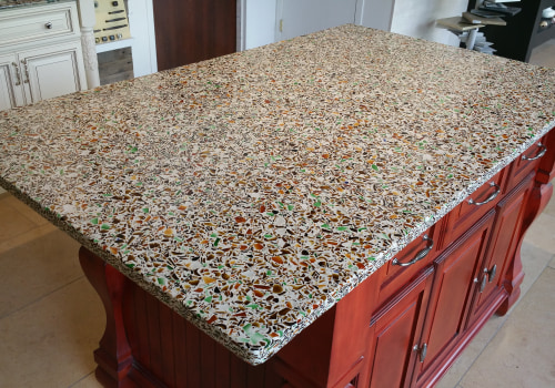 A Sustainable Choice: Recycled Glass Countertops